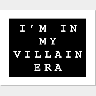 Villain era (white) Posters and Art